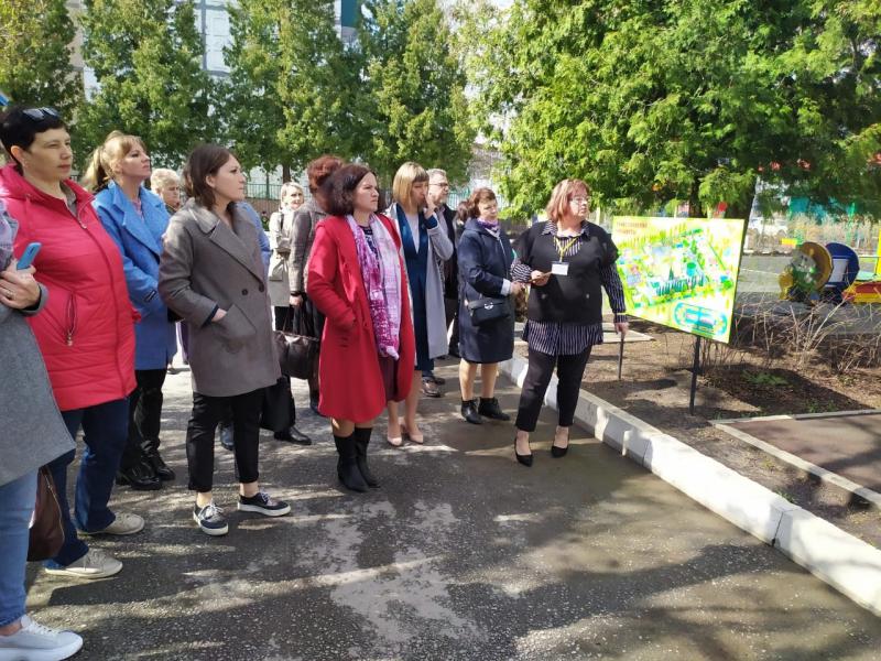 ДОУ № 126 города Липецка провел  Lean-экскурсию для коллег из детских садов и школ